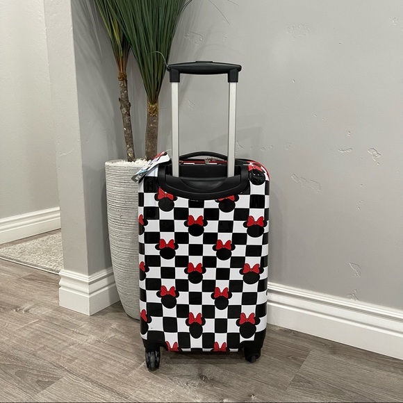 NWT Disney Minnie Mouse Collection Suitcase, Luggage, Travel Bag, Carry-On - 21” - Picture 2 of 6